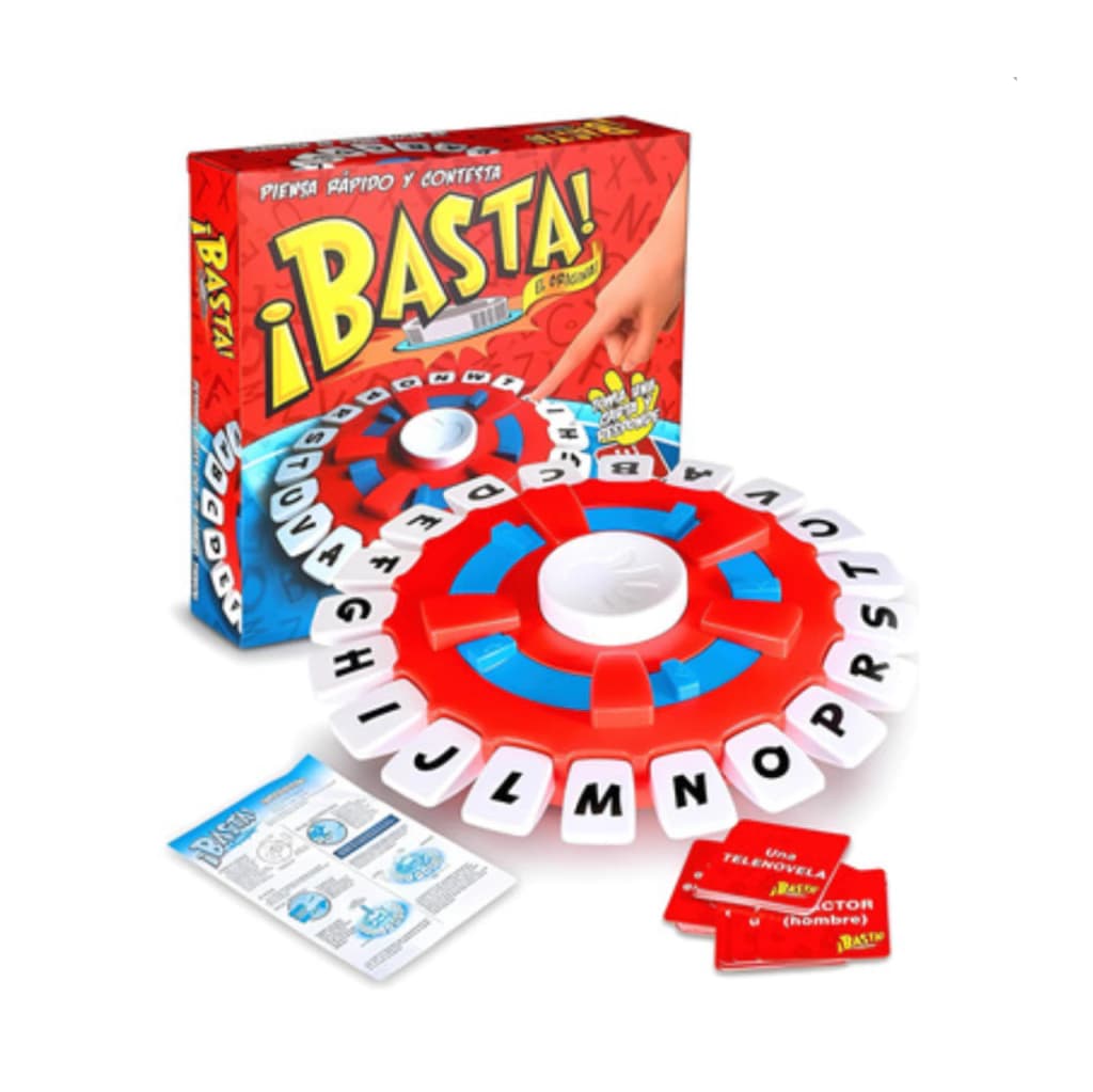Juego de mesa ¡basta! fotorama piensa rápido y contesta