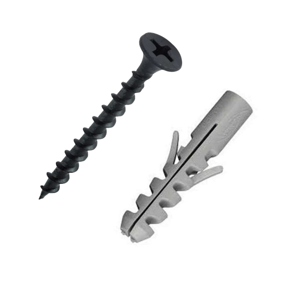 Tornillos Y Tarugos de 6mm x 10 Unidades