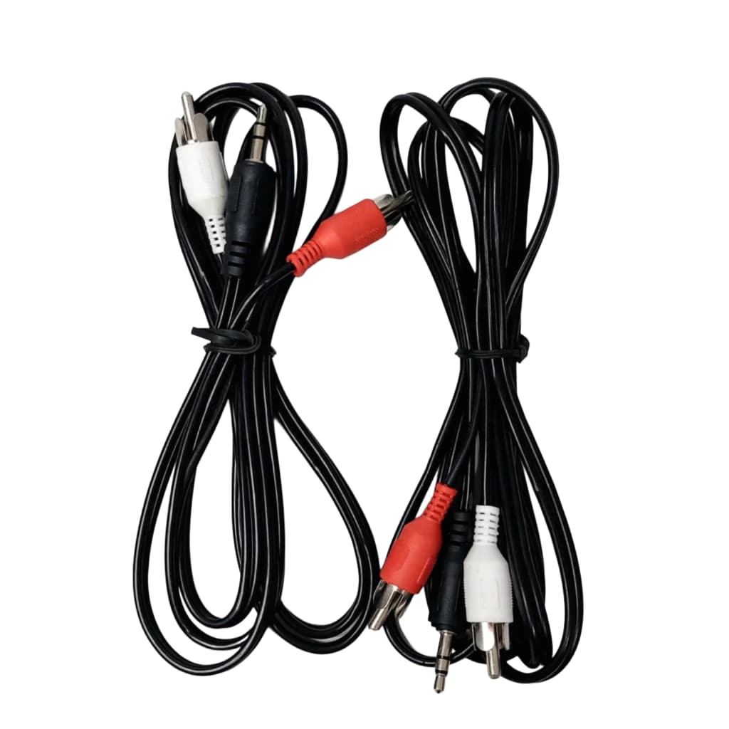 Cable RCA x 2 - Plug 1.5 Mts Audio