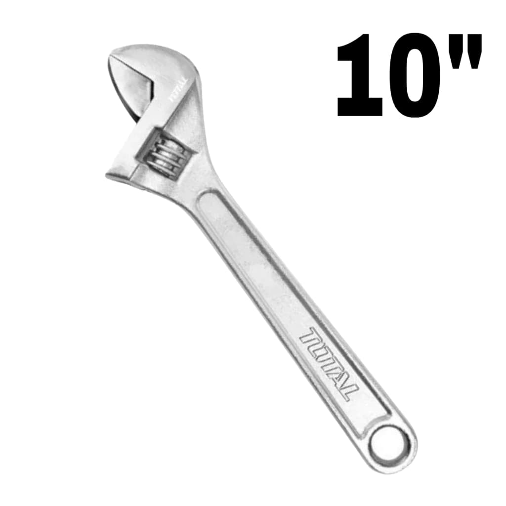 Llave Francesa Ajustable Industrial Total 10”