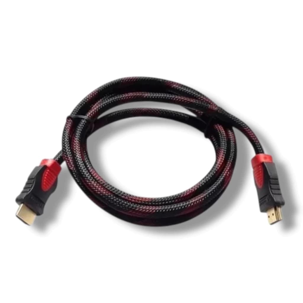 Cable Hdmi Mallado Oro 1080p 4k 1,5 Metros