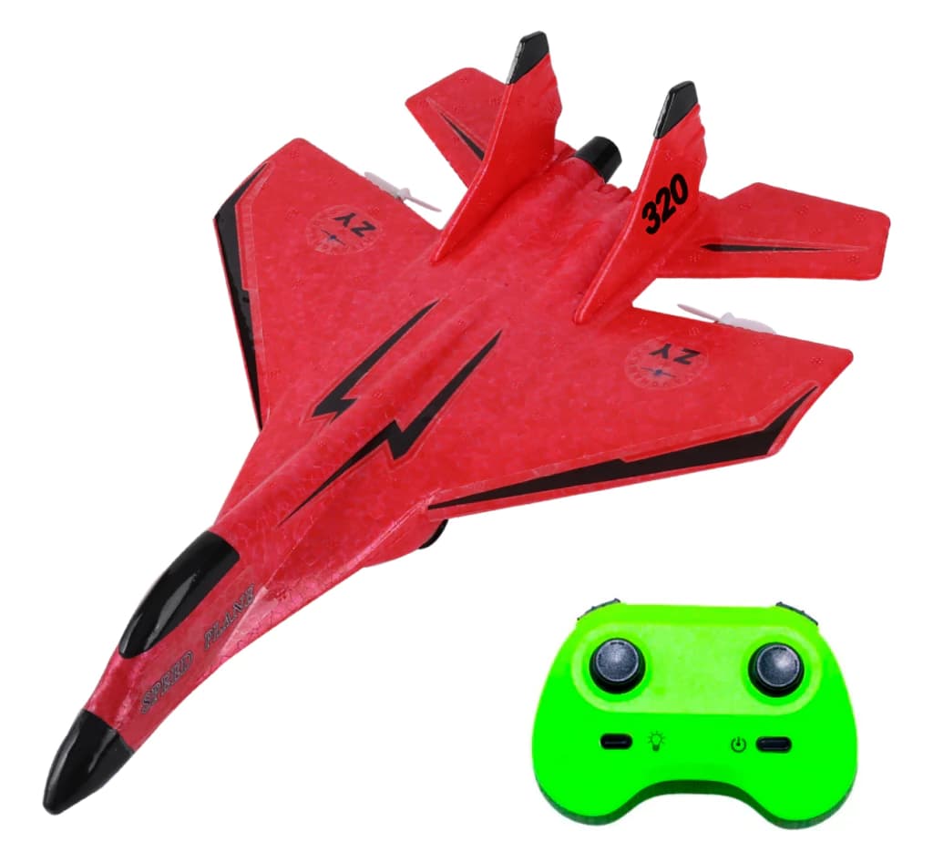 Avión Caza Con Control Remoto Carga Usb