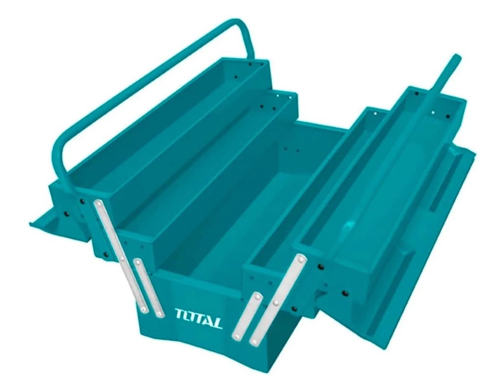 Caja Para Herramientas Total Fuelle Metálica