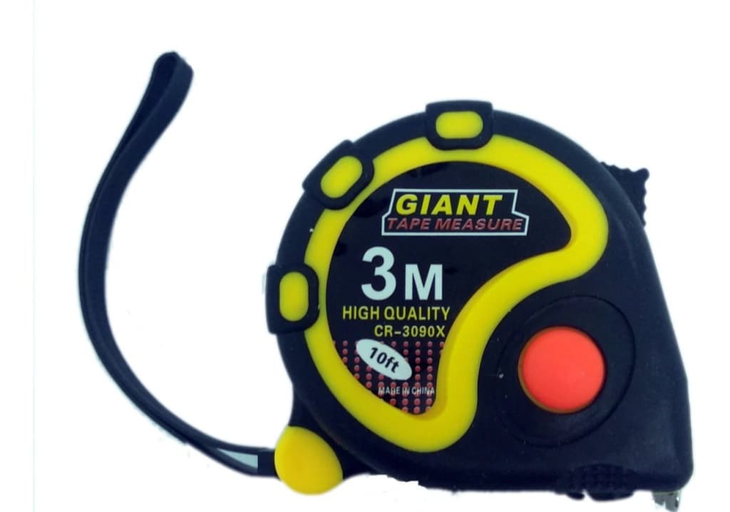 Cinta Métrica Giant 3 Metros Reforzada Engomada 2 Frenos