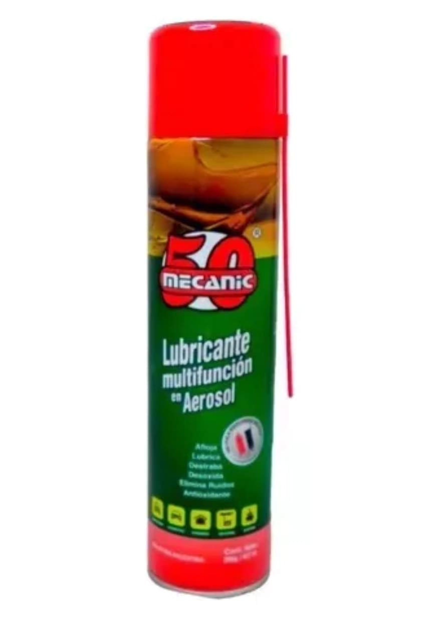 Lubricante Multiuso Aerosol Desengrasante Afloja x 237 ML