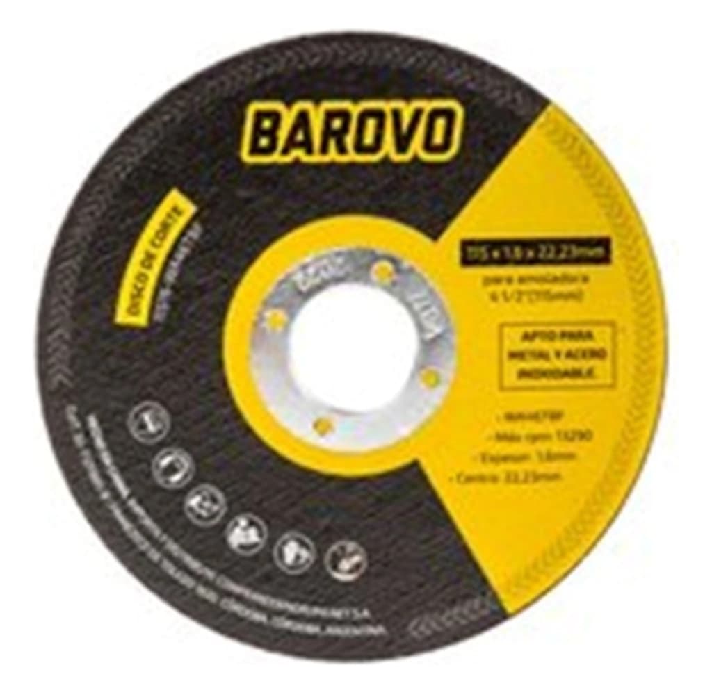 Disco de Corte Barovo x Unidad