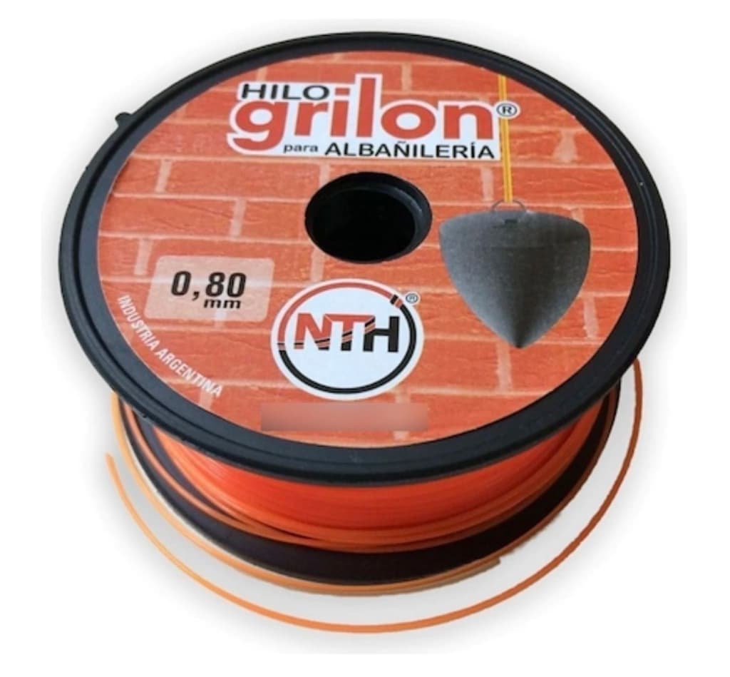 Tanza Albañil Grilon 0,80 Mm X 100 Mts