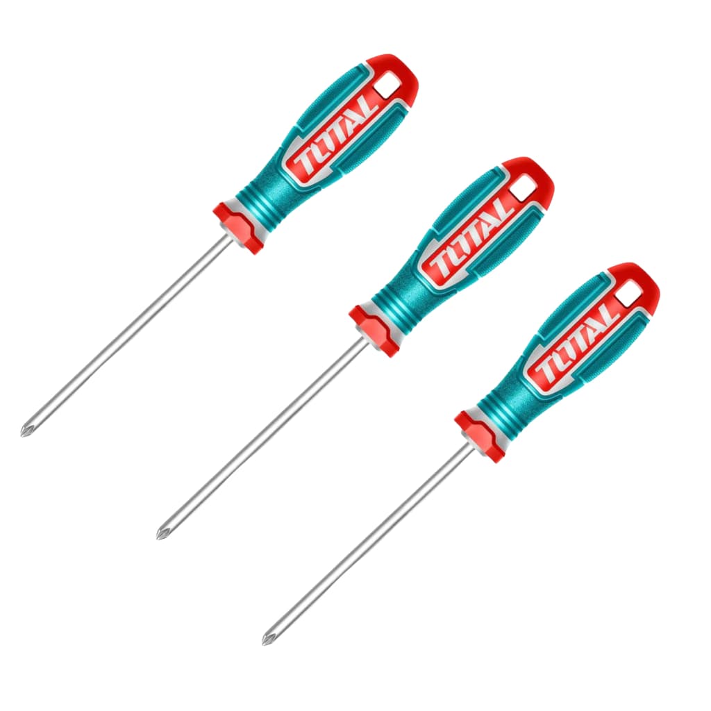 Pack x3 Destornilladores Philips Total 5 x 100