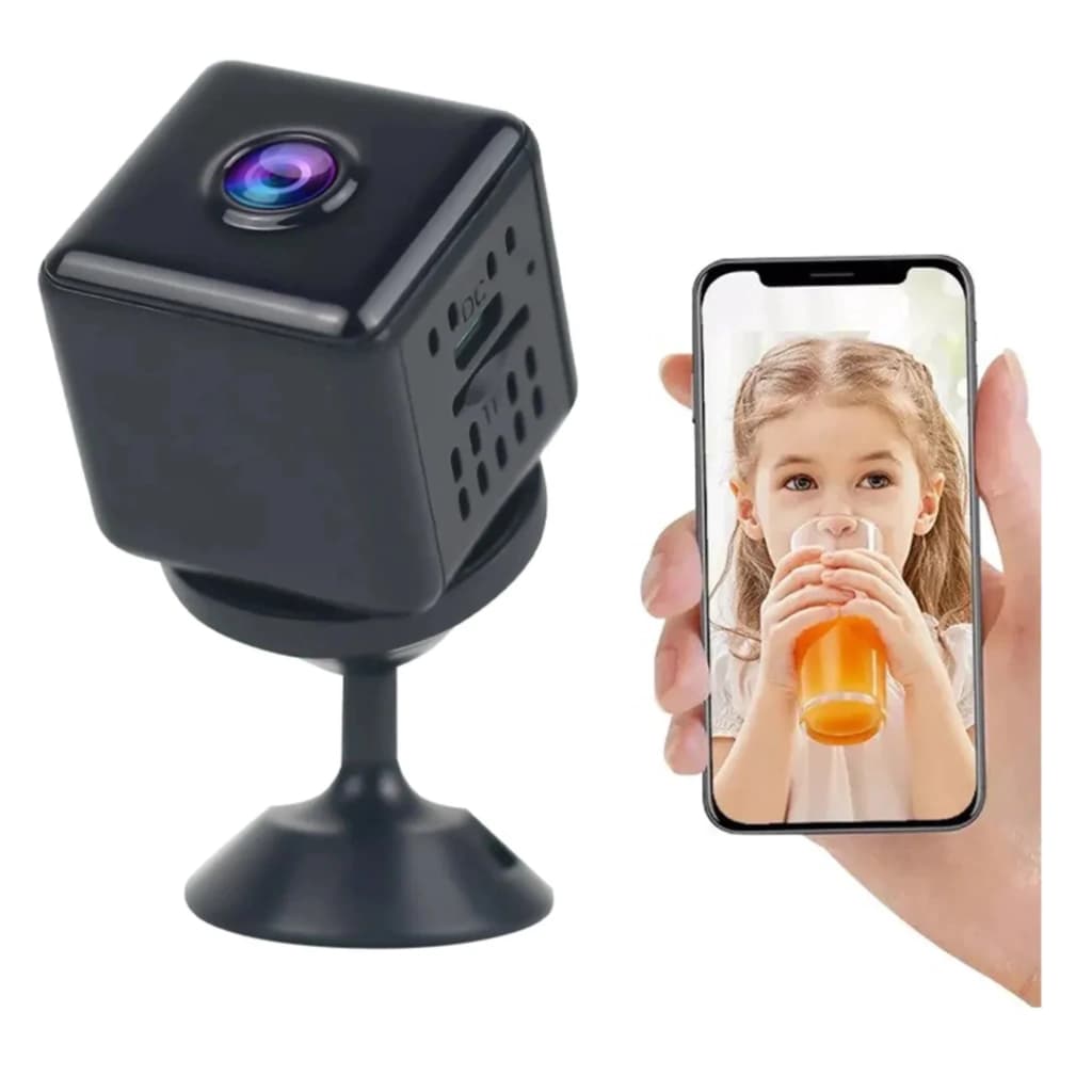 Cámara Espía Mini Wifi Full Hd 1080p Seguridad