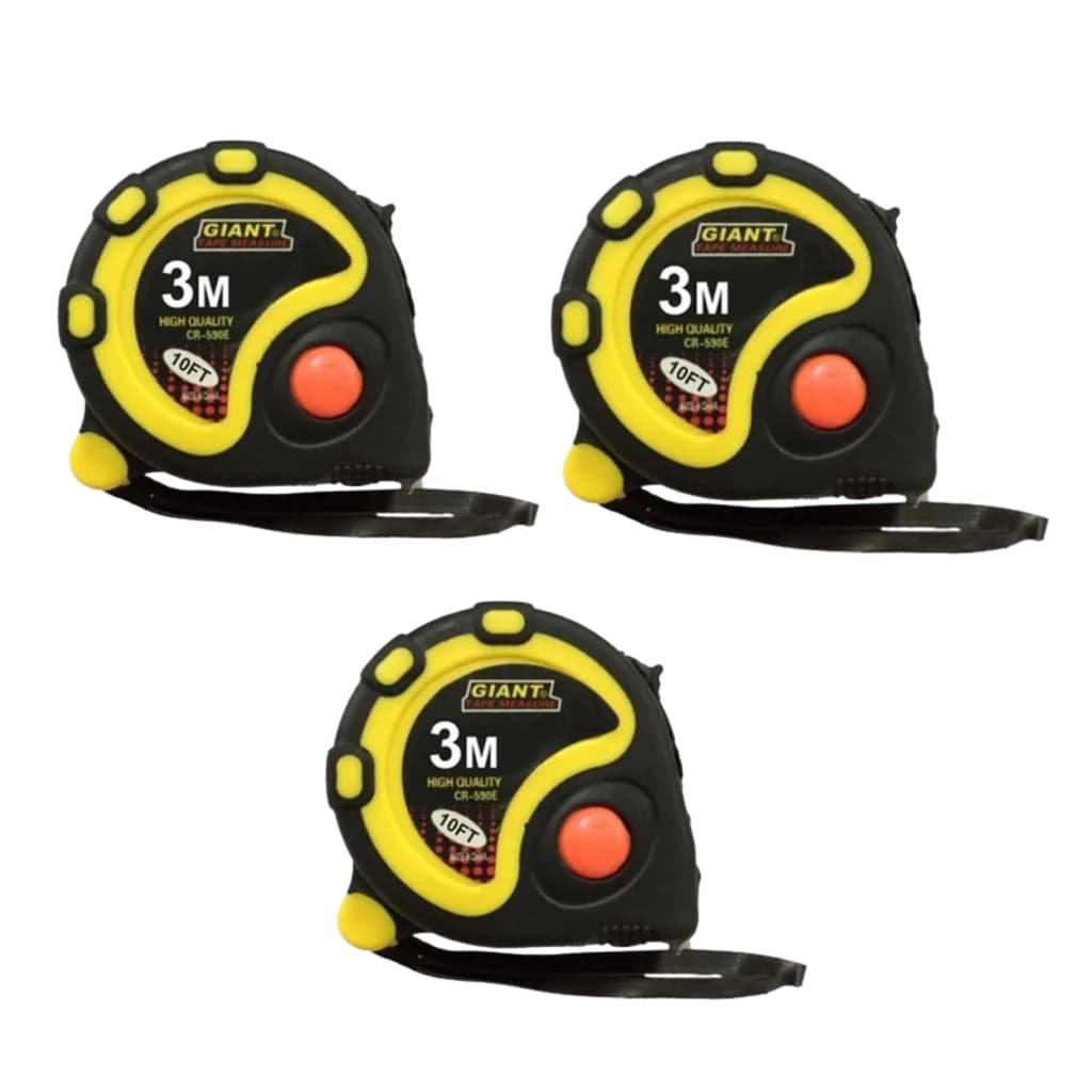 Pack x3 Cinta Métrica 3mts