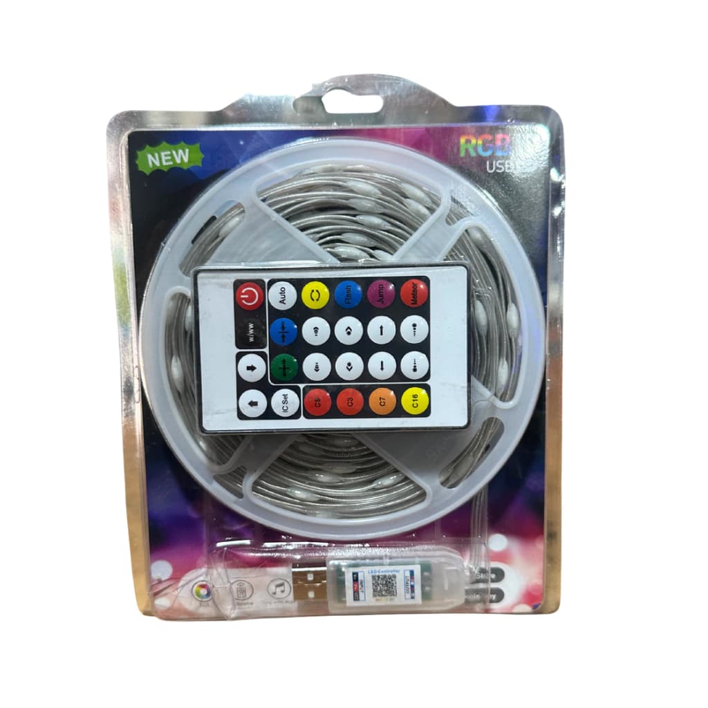 Tira Led RGB 10 Mts C/Control Por App y Usb