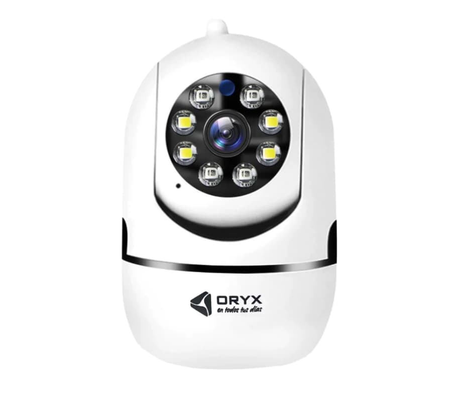 Cámara De Seguridad Inteligente Smart Ip Wifi Hd 355 Ip66 Color Blanco