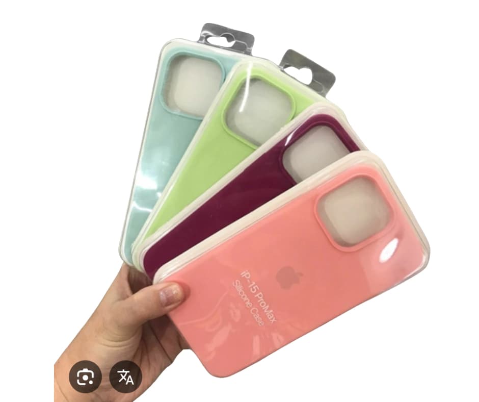 Funda de Silicona Para IPHONE 15