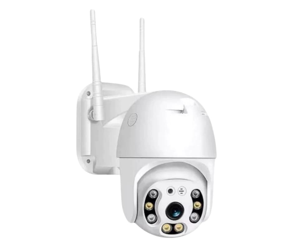 Cámara Domo Exterior Seguimiento Inteligente Seguridad Oryx Color Blanco