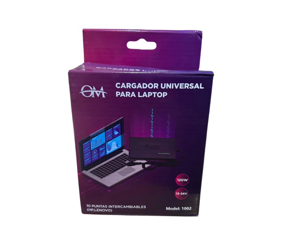 Cargador Notebook Universal 10 Puntas